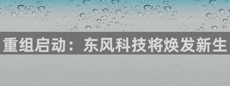 重组启动：东风科技将焕发新生