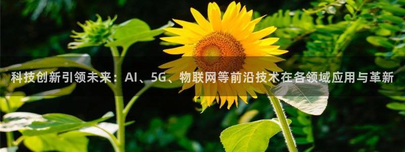 科技创新引领未来：AI、5G、物联网等前沿技术在各领域应用与革新