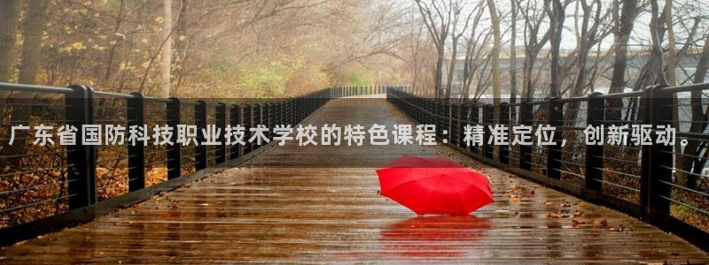 广东省国防科技职业技术学校的特色课程：精准定位，创新驱动。