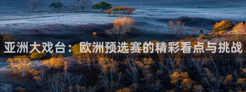 亚洲大戏台：欧洲预选赛的精彩看点与挑战