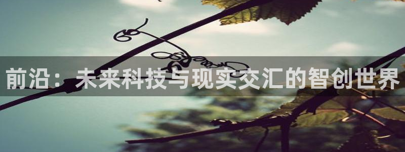 前沿：未来科技与现实交汇的智创世界